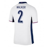 England Kyle Walker #2 Hemmatröja EM 2024 Kortärmad